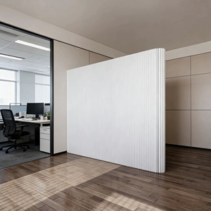 Paravent pliant en papier, séparateur de pièce extensible pour maison, bureau et magasin, vente directe usine - Product Image 1