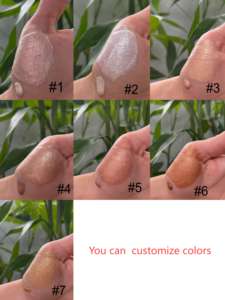 Venta al por mayor <span class=keywords><strong>de</strong></span> <span class=keywords><strong>iluminador</strong></span> facial líquido <span class=keywords><strong>de</strong></span> alto brillo resaltador logotipo personalizado etiqueta privada Mineral brillo <span class=keywords><strong>sombra</strong></span> <span class=keywords><strong>de</strong></span> <span class=keywords><strong>ojos</strong></span> rubor crema maquillaje - Product Image 4