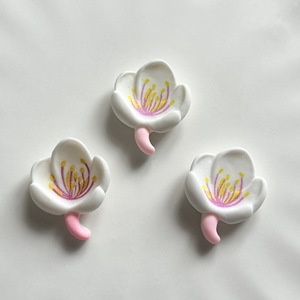 Nueva Figura Decorativa de Resina con Diseño de Flor de Ángel y Cereza, para Decorar Fundas de Teléfono y Accesorios para el Cabello - Product Image 6