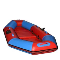 Dày 2M 3M 4M Gấp Kayak Thuyền Pvc Inflatable Câu Cá Kayak Đạp 2 Người