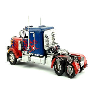 Modèle de camion vintage de haute qualité de tête de camion <span class=keywords><strong>Transformers</strong></span> <span class=keywords><strong>Optimus</strong></span> <span class=keywords><strong>Prime</strong></span> en vieux artisanat en fer pour un cadeau d'anniversaire - Product Image 3