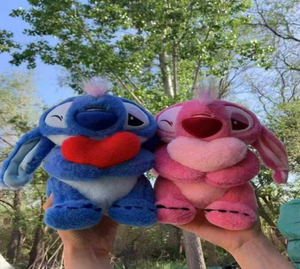 Peluche Lilo & Stitch 22 cm, super morbidi, animali di peluche per San Valentino, regalo unisex per bambini - Product Image 3