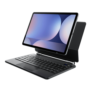 Étui clavier sans fil magnétique ultra-fin avec rétroéclairage 7 couleurs et pavé tactile multipoint pour Galaxy Tab <span class=keywords><strong>12</strong></span>,<span class=keywords><strong>4</strong></span> <span class=keywords><strong>pouces</strong></span> - Product Image 1