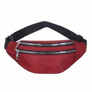 Bolso Bandolera de Diseño Multifuncional, Bolso de Cintura Impermeable de Tela Oxford, Riñonera Personalizada con Cierre de Cremallera Interior - Product Image 5