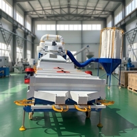 Usine de traitement des céréales commerciale, machine combinée de nettoyage des semences