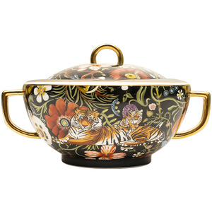 Luxury Bone China Animal Forest <b>Dinnerware</b> <b>Set</b> with Utensils Dishwasher Safe for Home Party & Hotel Use - Product Image 5