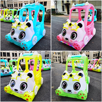 Offres Spéciales Plaza nouvelle voiture d'amusement pour enfants auto tamponneuse électrique double Gabon lumineux panda voiture électrique jouet pour enfants