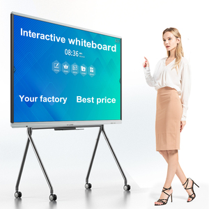 Bảng thông minh 65 75 85 86 98 100inch 4K LCD cảm ứng đa điểm màn hình tương tác phẳng bảng thông minh cho giảng dạy phòng họp - Product Image 1