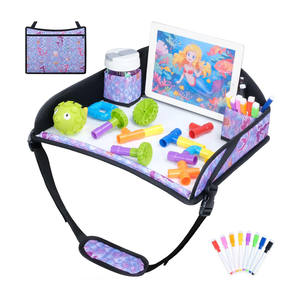 Free sample Custom Multi-functional Foldable <b>Toy</b> <b>Desk</b> Toddler Portable Car Seat Organizer Activity Lap Holder Travel Tray - Product Image 1