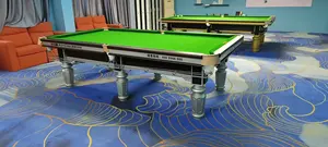 Factory Direct Popular High-End Custom Modern Luxury 9ft Solid Wood Slate Snooker/Billiard Tables Indoor Pool Tables