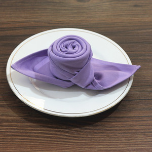 Hiện đại vuông tinh khiết bông khăn ăn Miệng vải Mat khăn thực phẩm bao gồm lau chén vải thấm <span class=keywords><strong>lint</strong></span>-miễn phí gấp bảng - Product Image 3