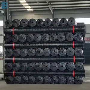 Géogrille biaxiale Binbo de qualité supérieure 15 kN/m² 20 kN/m² en PEHD pour pavage de gravier, garantie 3 ans pour la construction routière et les sols meubles - Product Image 6