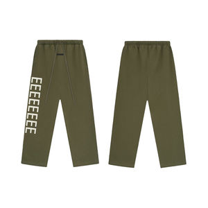 E22ENTIAL 2025 Rahat Eşofman Altı Temel Fabrika Tedarikli Esansiyel Eşofman Altı ve Kapüşonlu Üst 380GSM Erkek F0G Pantolon - Product Image 4