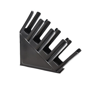 Coffee Cup Holder Storage Rack Rectangle Standing Type Diagonal Four Grids Paper Media Box For Shop Use - Product Image 2