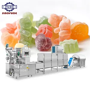 SINOFUDE mesin permen gummies otomatis sepenuhnya mesin produksi permen vitamin gummies