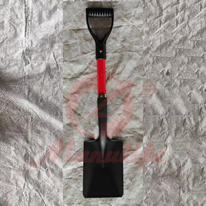 مجرفة شاطئ معدنية معدنية مصنوعة من الألياف الزجاجية 70 مع مقبض خشبي صيني صلب بطول مخصص للأطفال صغيرة محمولة - Product Image 3