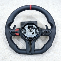 Volant de voiture en cuir en stock pour BMW F30 F10 F12 F15 F36 F20 F22 F25 F32 F36 M3 M5 E60 E70 E90 M Volant sport