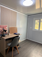 Casa Contenedor Modular Plegable de Lujo de 20 pies, Vivienda Prefabricada Móvil, Villa, Hotel, Hospital, Apartamento, Edificio de Oficinas