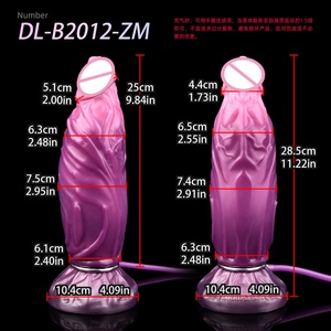 Australia Hot Selling Inflatable <b>Dildo</b> With Hand Pump Silicone Inflatable Anal Plug for Men - Product Image 2