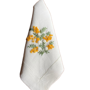 Conceptions simples brodées 100% coton serviettes de cuisine Super absorbant main lavable en Machine Golf plaine ensemble de serviettes pour ferme - Product Image 1