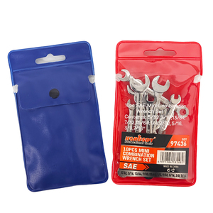 Ensemble de 20 <span class=keywords><strong>mini</strong></span>-clés, clés combinées métriques et SAE fines avec extrémité en boîte et extrémité ouverte, jeu de clés à douille en acier au carbone - Product Image 6