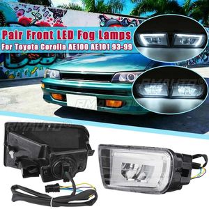 ชุดไฟตัดหมอก 2 ชิ้น สว่างพิเศษ สำหรับรถยนต์โตโยต้า โคโรลล่า AE100 AE101 ปี 1993 1994 1995 1996 1997 1998 1999 ไฟตัดหมอกแบบ LED - Product Image 1