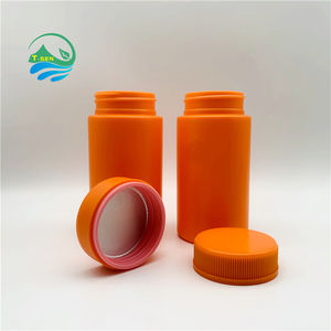 大容量ポータブルオレンジビタミン薬箱薬空カプセルボトル薬瓶 - Product Image 3