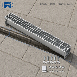 Grille de drainage linéaire extérieure en acier inoxydable avec protection de talon et couvercle en acier inoxydable – <span class=keywords><strong>Prix</strong></span> - Product Image 5