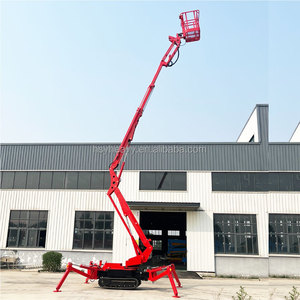 Piattaforma aerea cingolata compatta articolata per esportazione, capacità 200 kg, per spazi ristretti - Product Image 3