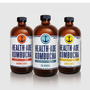 8oz 16oz 473ml 32oz UV di protezione di colore scuro spremuto <span class=keywords><strong>a</strong></span> freddo tè di vetro ambra bottiglia per la birra kombucha organico bevande bottiglia - Product Image 6