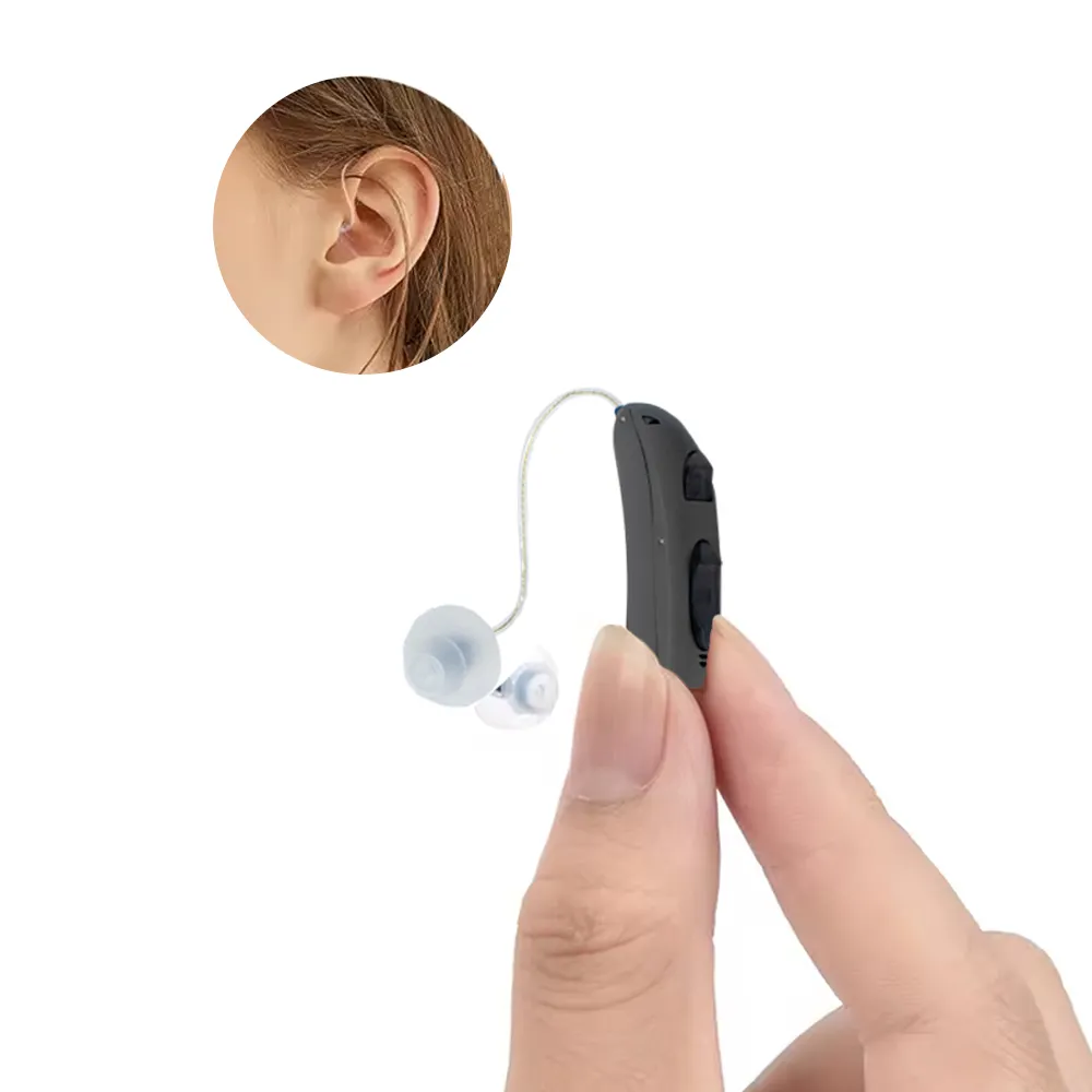 Low power consumption ultra long standby personal medical binaural hearing aid smart Bluetooth sound amplifier