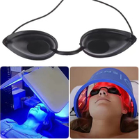 Lunettes de protection IPL confortables pour le soleil et le bronzage, masque facial réglable pour traitement lumineux à la plage