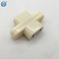 Petites charnières cachées en plastique invisibles de PVC pour la boîte en bois