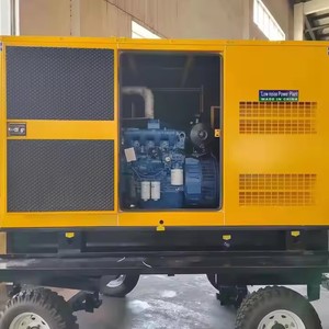 20kva im lặng Máy phát điện <span class=keywords><strong>diesel</strong></span> 16kw thiết lập ATS bắt đầu từ xa 60Hz tần số 230V đánh giá giá tốt nhất cách âm Trailer - Product Image 1