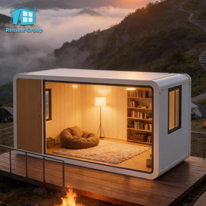 Casa Container Prefabbricata Modulare Impermeabile da Viaggio Pastoral Forest 20ft 40ft con Camera da Letto e Cucina - Product Image 4