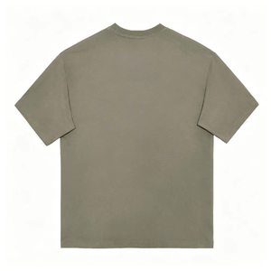 T-shirt pour homme en coton uni de 300 grammes, vêtements streetwear, t-shirt surdimensionné pour homme - Product Image 4