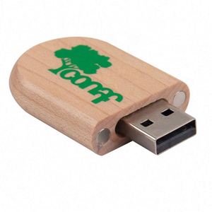 Memoria USB de Madera Personalizada de Alta Calidad de 8GB, Regalos Promocionales Empresariales - Memoria USB Tipo Bolígrafo - Product Image 1