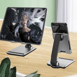 Soporte portátil de aluminio <span class=keywords><strong>para</strong></span> escritorio, aparatos de oficina geniales y plegables de primera calidad <span class=keywords><strong>para</strong></span> teléfono móvil, soporte <span class=keywords><strong>para</strong></span> grabación de escritorio <span class=keywords><strong>para</strong></span> <span class=keywords><strong>iPhone</strong></span> y Samsung - Product Image 5