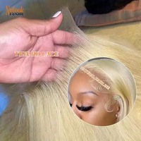 Perruques en cheveux humains blonds 613 en gros, avec pointes complètes SDD, pré-épilées, Lace Front 13x4 13x6, Perruques frontales HD Lace pour femmes