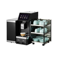 Cafetera Espresso Comercial con Pantalla Táctil, Voltaje: 220V / 110V, Totalmente Automática con Espumador de Leche