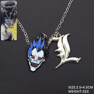 4 modèles de porte-clés métalliques <span class=keywords><strong>Death</strong></span> <span class=keywords><strong>Note</strong></span>, nouveau style, personnage de dessin animé Ryuk, breloques pour sac - Product Image 5