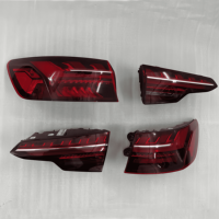 Pour Audi A4 feu arrière A4L feu stop arrière RS 4 éclairage LED gauche et droite B9 (8W) Diodes d'origine à l'intérieur et à l'extérieur