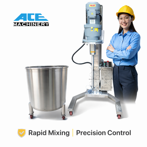 Food Chemical Industry Electric Intermittent High Shear Mixer Price Dispersing Emulsifying Mixer Agitator - Product Image 4