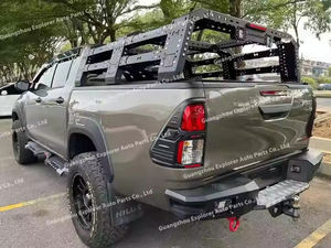 <span class=keywords><strong>PICK</strong></span>-UP BULL Universal Roof Basket Rack 4x4 Cross Bars <span class=keywords><strong>Roll</strong></span> Bar para Dmax Ranger BT 50 2022 Hilux Roof Rack - Product Image 3