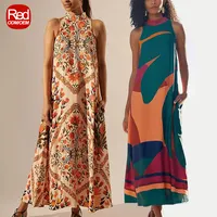 RedHK Custom высокое качество Новое поступление европейская одежда из Австралии нишевая дизайнерская летняя одежда женские длинные платья