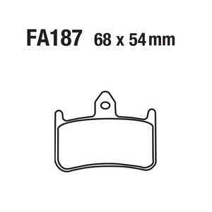 Pastillas de Freno de Disco para Motocicleta, Delanteras y Traseras, para FA187 <span class=keywords><strong>HONDA</strong></span> CB NSR NT VFR CBR <span class=keywords><strong>VTR</strong></span> 250 <span class=keywords><strong>400</strong></span> 750 900 1000 - Product Image 4