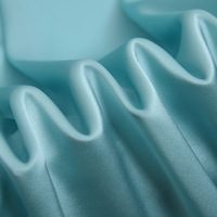Tissu satiné uni extensible et léger en soie écologique de 19 mm pour robes de mariée, literie, vêtements de nuit et ameublement – Vente en gros