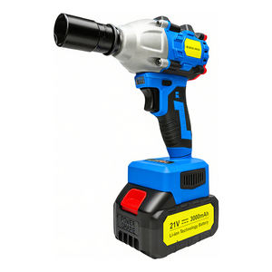 Llave de Impacto Inalámbrica KQ-821001B con Mandril de 1/2 Pulgada, Destornillador Inalámbrico con Luz LED, Batería de Litio de 21V, Alto Torque de 300N.<span class=keywords><strong>m</strong></span> - Product Image 1