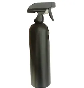 Bán Hot 500Ml 16Oz HDPE Nhựa Đen Kích Hoạt Chai Xịt