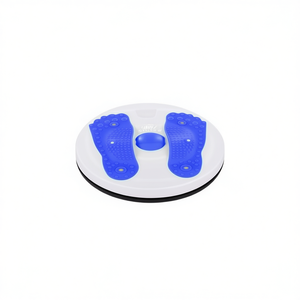 Disque de torsion sans fil bleu pour la pratique du yoga – Roues de yoga confortables et pratiques - Product Image 1